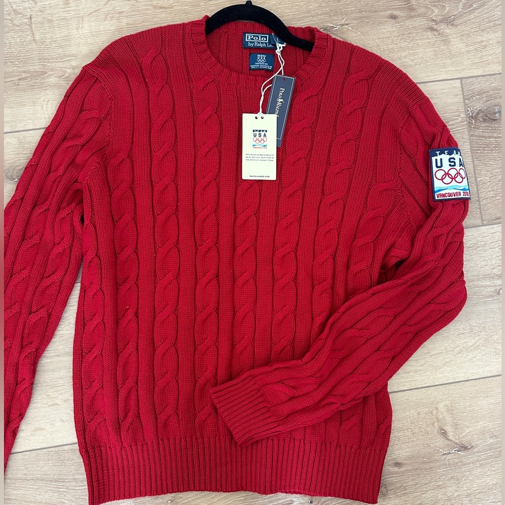 Men’s Official Olympic Sweater Team USA Polo Ralph Lauren